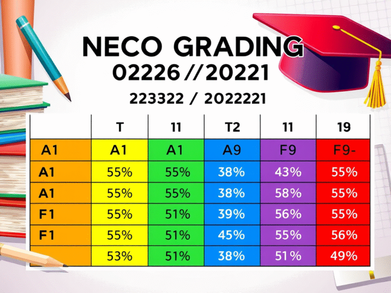 NECO Grading System 2026/2027: How Your Scores Are Marked