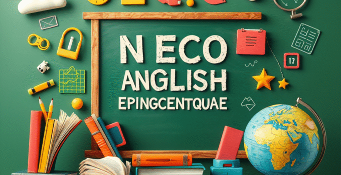 NECO Areas Of Concentration For English Language 2026/2027